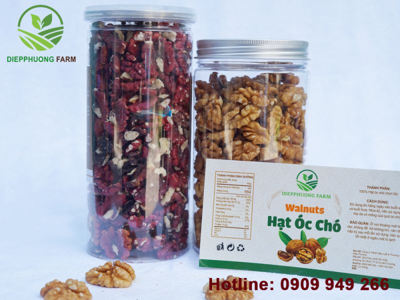 Nhân óc chó đỏ